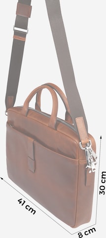 JOOP! Document Bag 'Loreto Pandion' in Brown