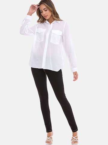 CIPO & BAXX Blouse 'WH123' in Wit