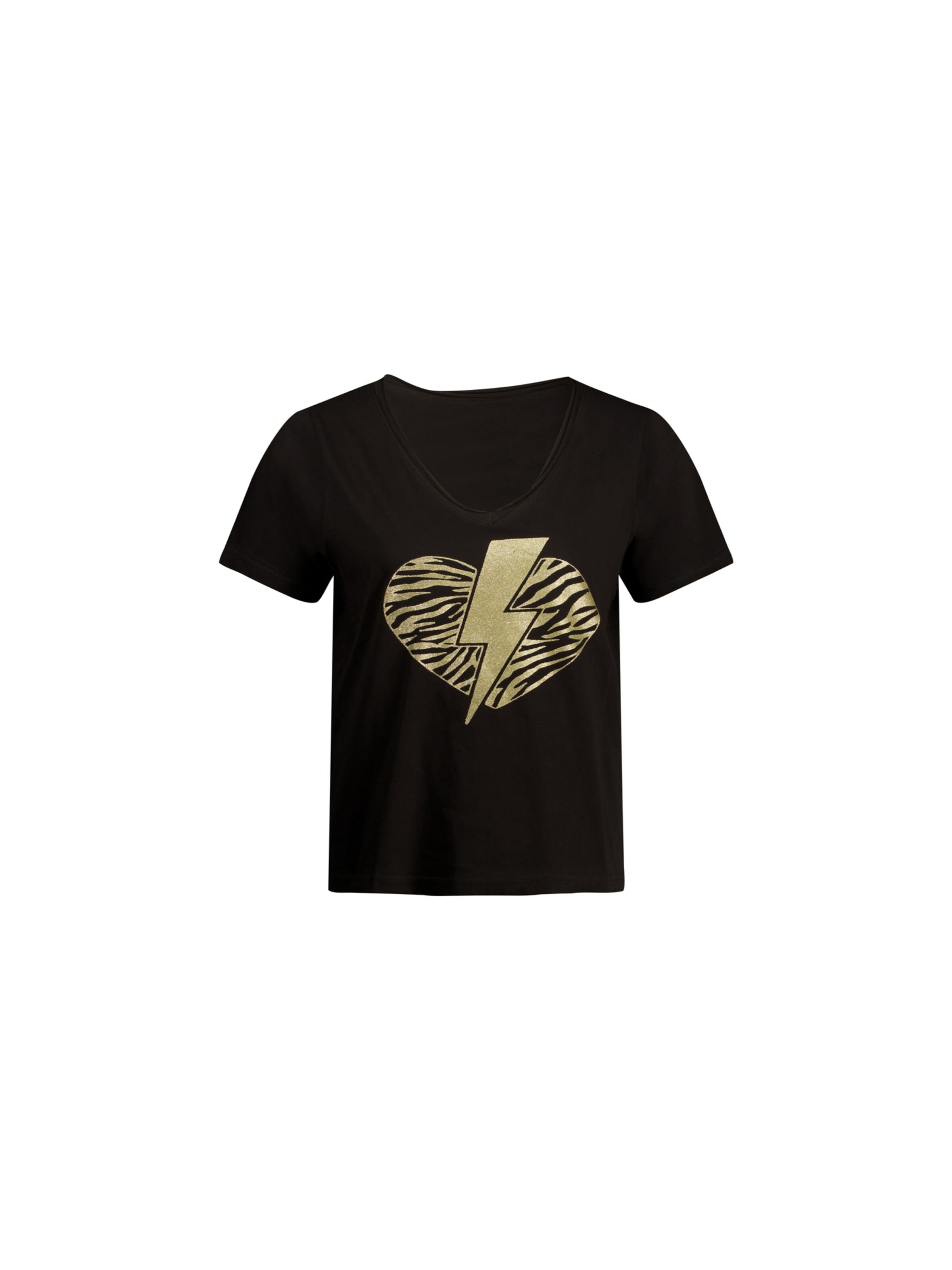 T-Shirt Deeluxe en noir : devant