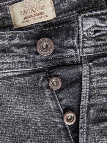 JACK & JONES Slimfit Jeans 'JJIMIKE JJCOLE' in Grau