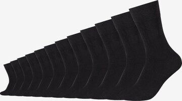 s.Oliver Socken in Schwarz: Vorderseite