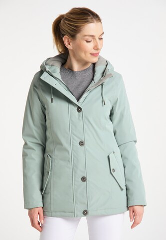 usha BLUE LABEL Winterjas in Groen: voorkant