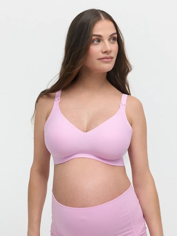 Bustier Soutien-gorge 'Comfort Maternity Still-BH ohne Bügel' cfab en violet