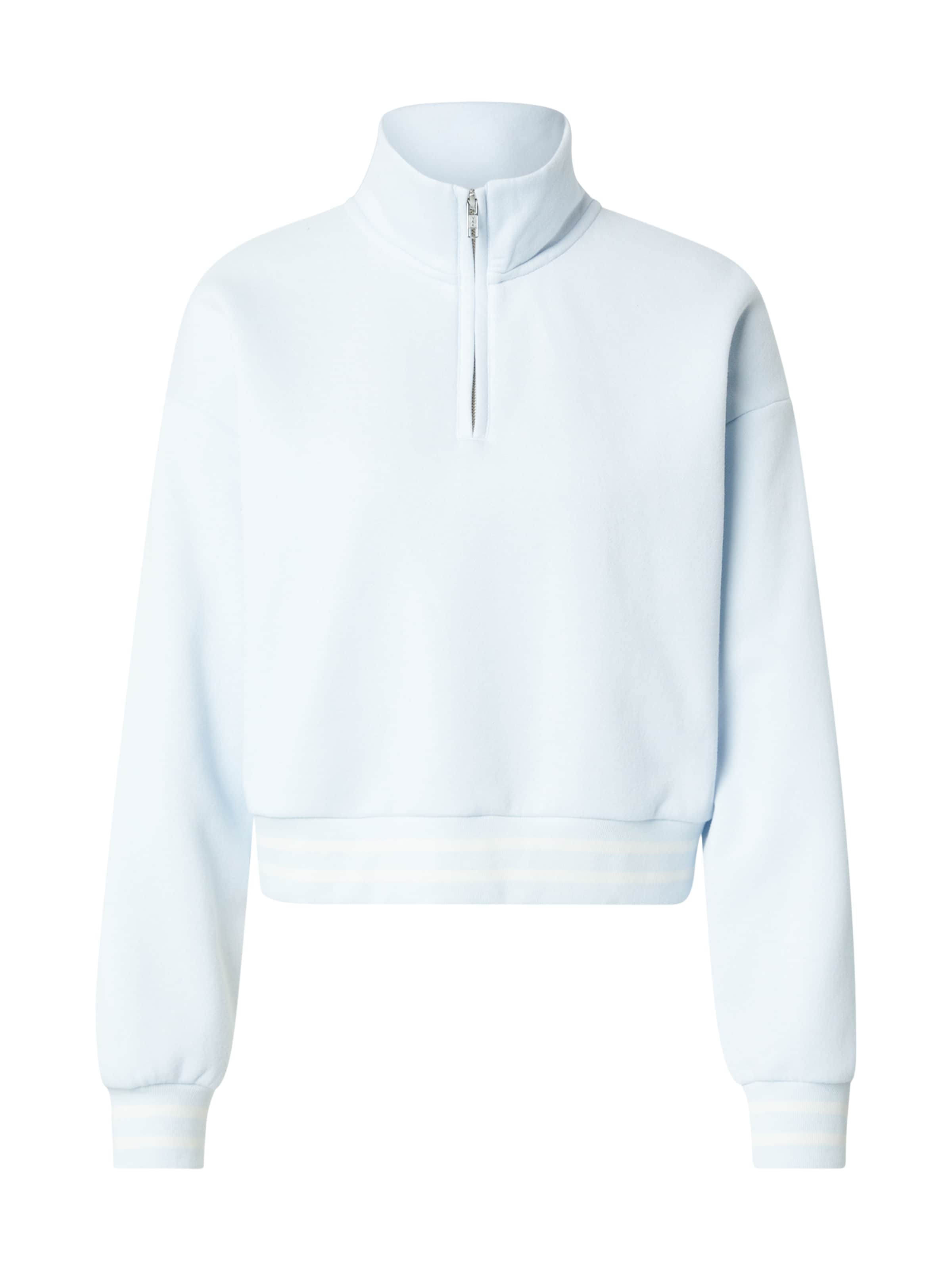 LEVI'S ® Majica 'Everyday Quarter Zip Sweatshirt' | modra barva: sprednja stran