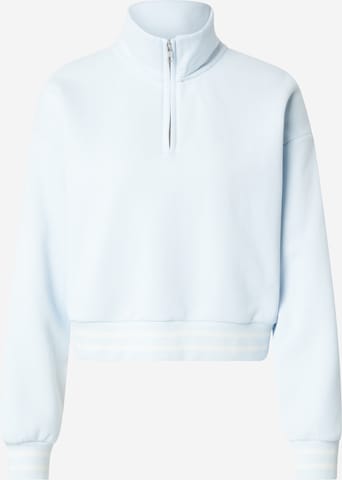 LEVI'S ®Sweater majica 'Everyday Quarter Zip Sweatshirt' - plava boja: prednji dio