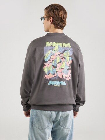 THE NORTH FACE Sweatshirt 'U EXPEDITION CELEBRATION' in Grijs: voorkant