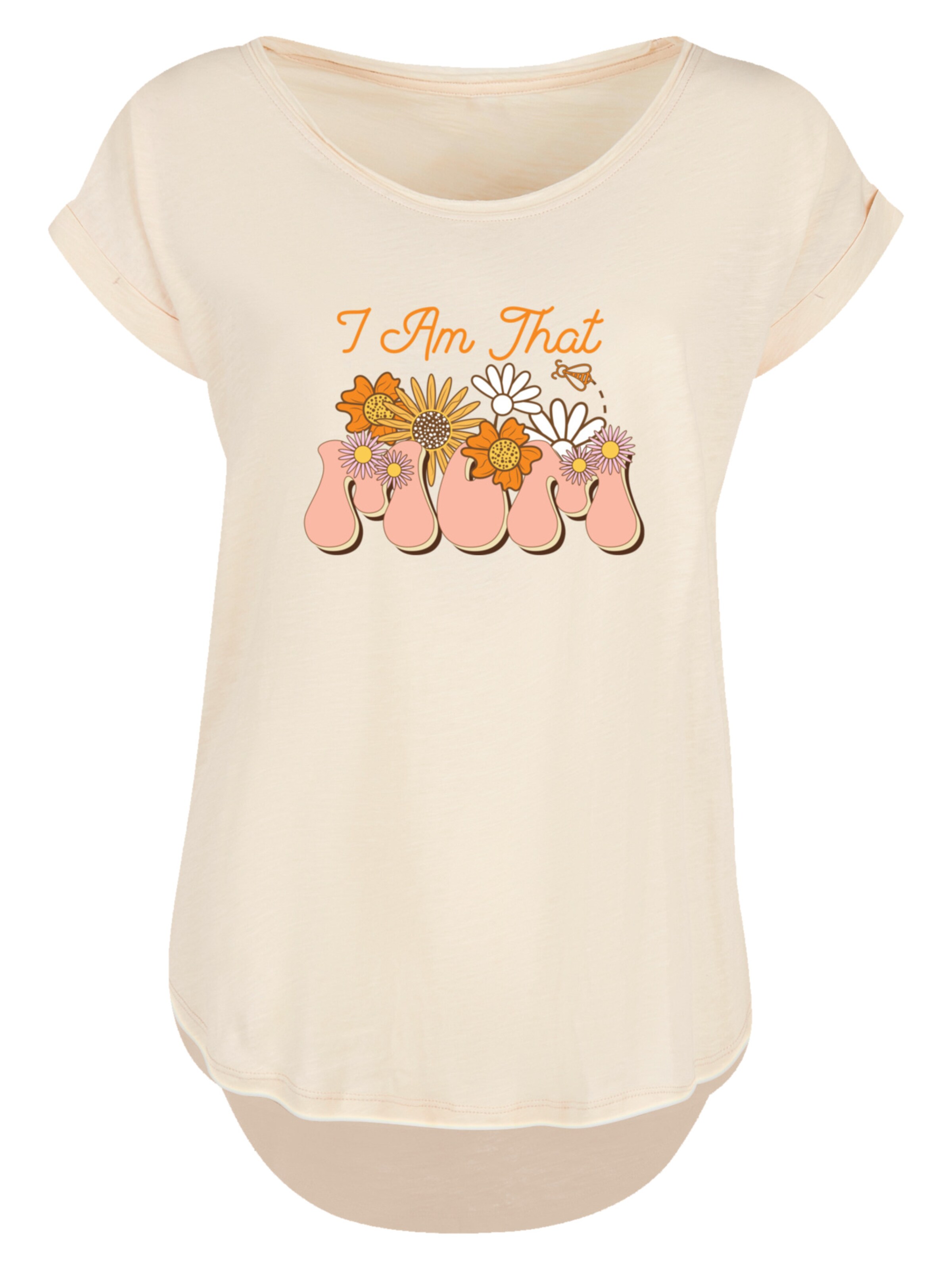 F4NT4STIC Shirt in Beige: voorkant