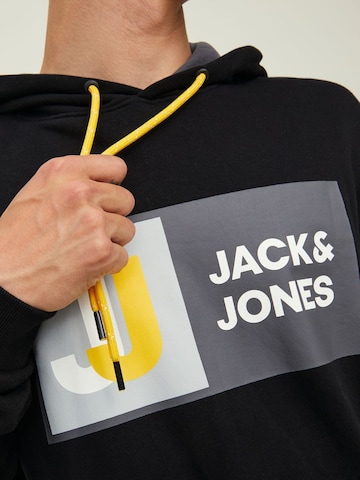 JACK & JONES Sweatshirt 'Logan' in Schwarz