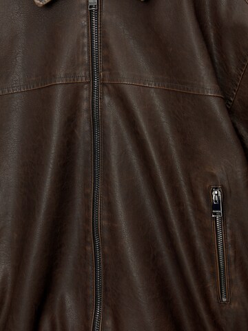 Pull&Bear Overgangsjakke i brun
