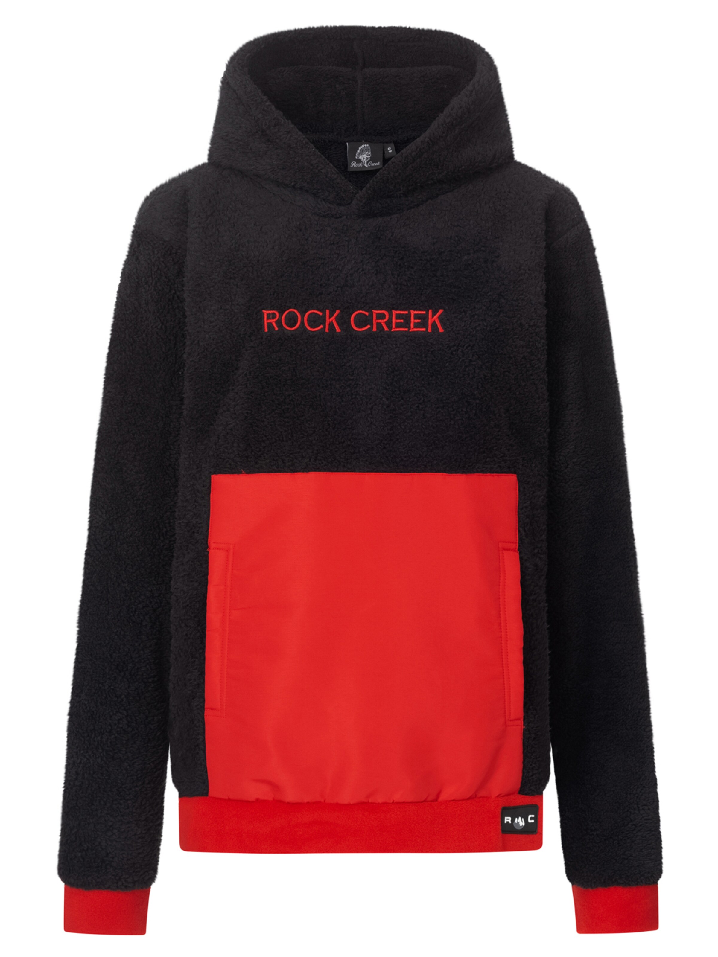 Rock Creek Sweatshirt in Rot: Vorderseite