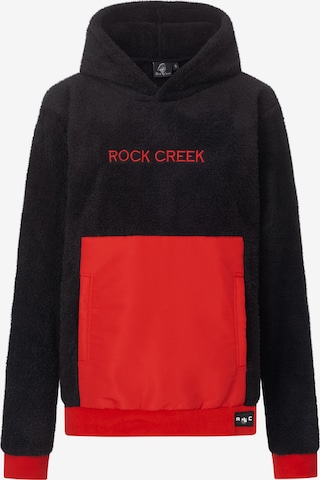 Rock Creek Sweatshirt in Rot: predná strana