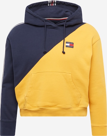 Sweat-shirt Tommy Jeans en bleu : devant