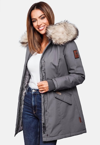 Manteau d’hiver 'Cristal' NAVAHOO en gris