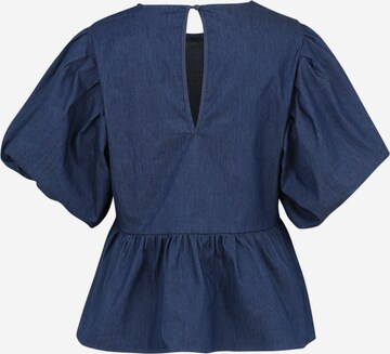 Selected Femme Petite Blouse 'Marina' in Blue