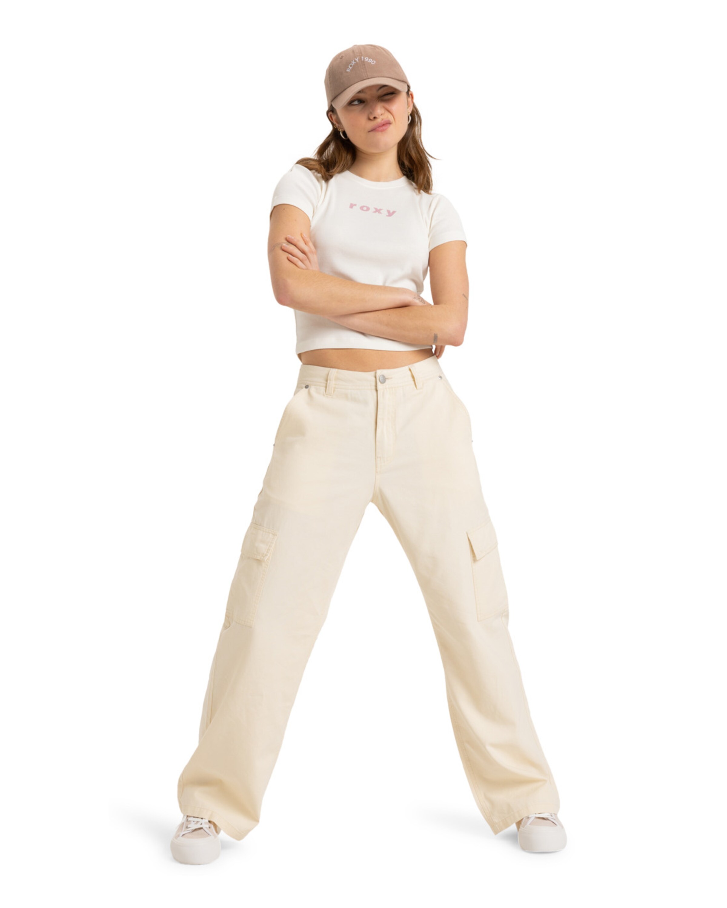 T-shirt 'Beach Love' ROXY en blanc