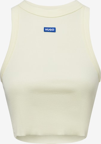 HUGO Top ' Baby Tank_B ' in Yellow: front