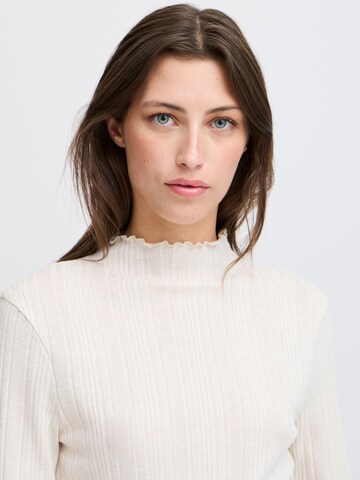 Pull-over 'Smirna' b.young en blanc