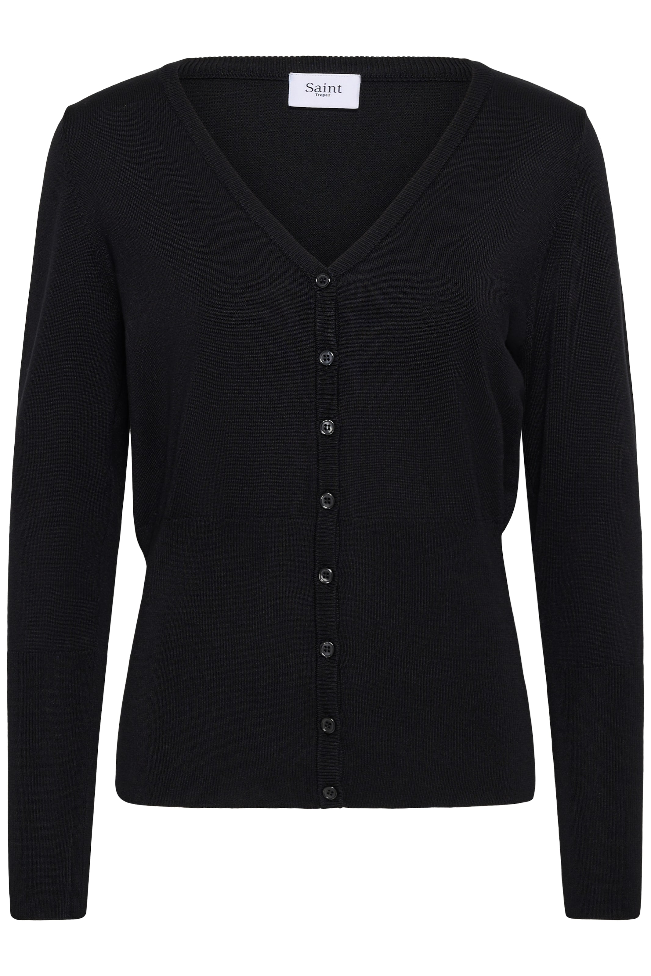 Cardigan SAINT TROPEZ en noir : devant