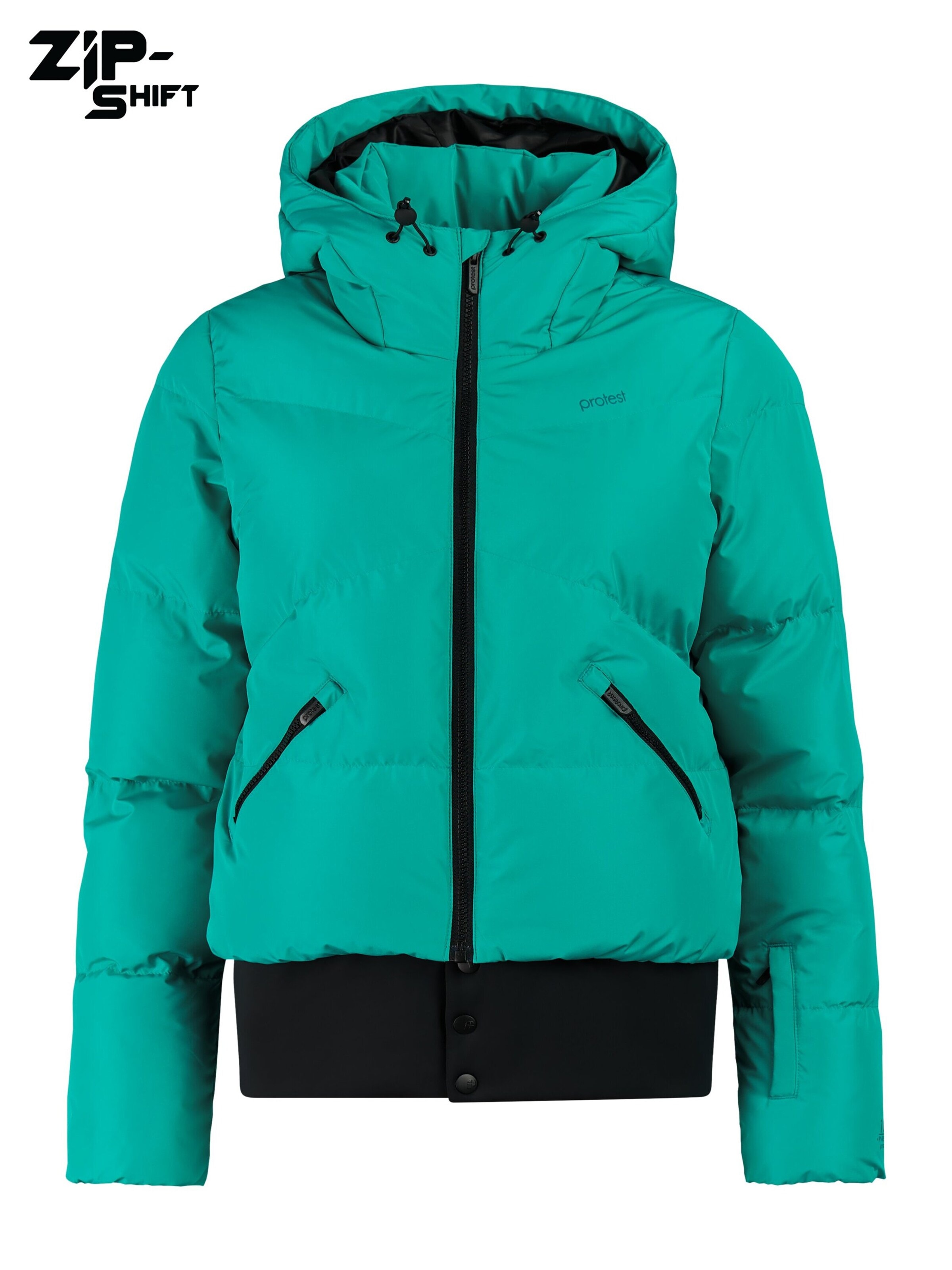 Veste de sport 'PRTPreppy' PROTEST en vert : devant