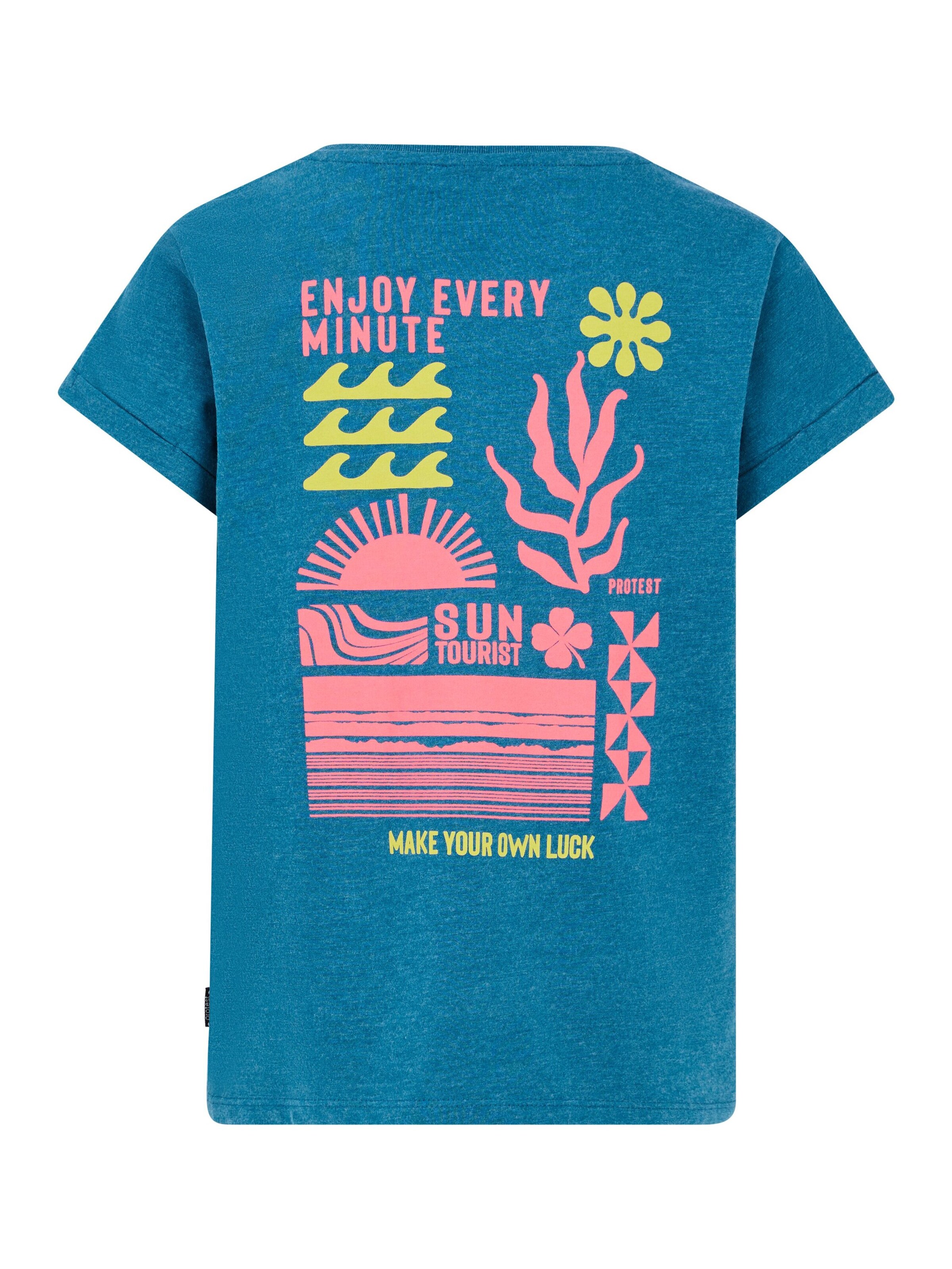 PROTEST Shirt 'PRTMulti JR'‌ in Blau