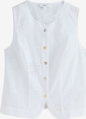 Gilet di Next in bianco: frontale