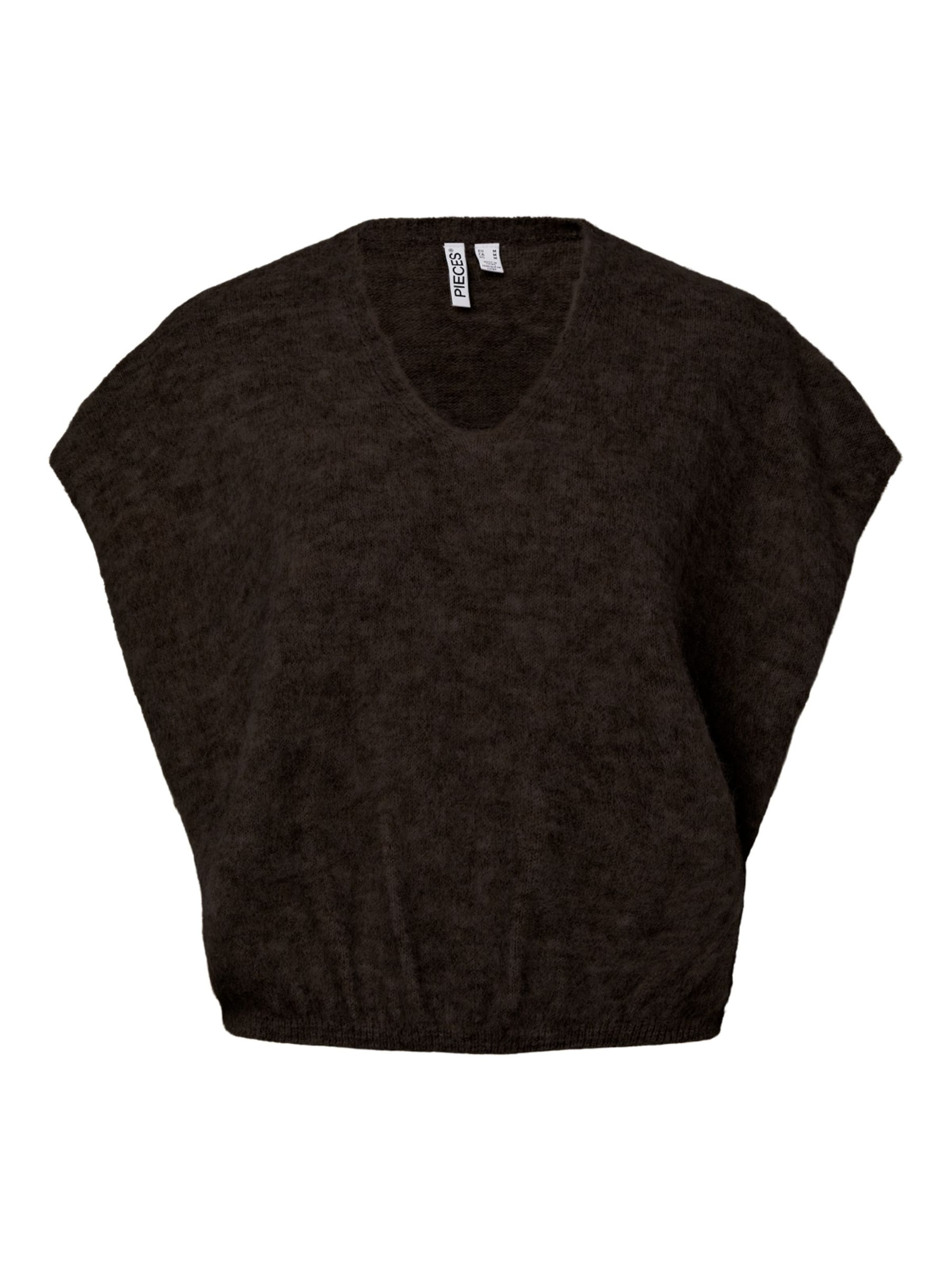 PIECES Pullover 'PCALLIE' i S i brun, Produktvisning