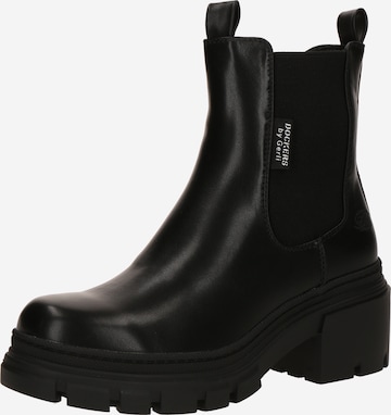 juoda Dockers by Gerli „Chelsea“ batai: priekis