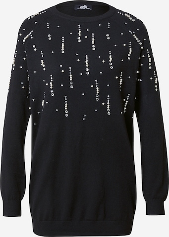 Pull-over Wallis en noir : devant