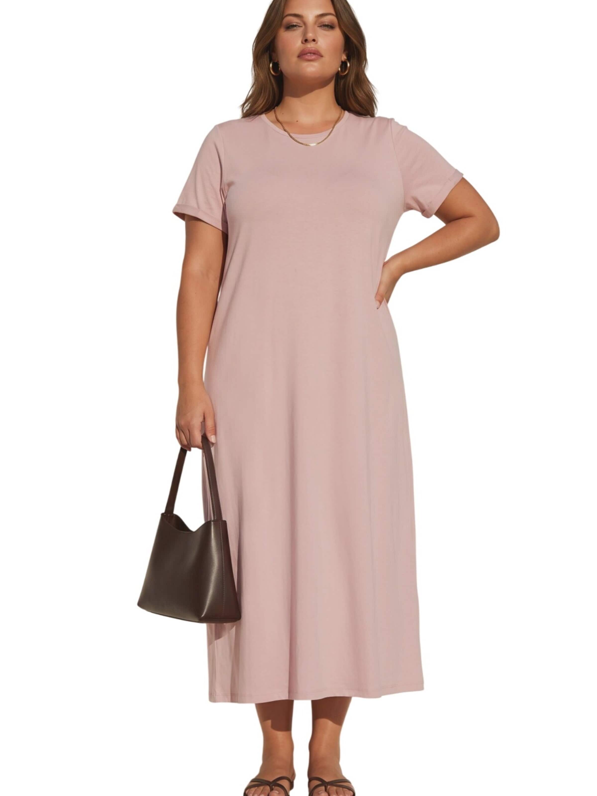 Shape Of You Dress in Pink