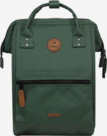 Cabaia Backpack 'Adventurer' in Green: front