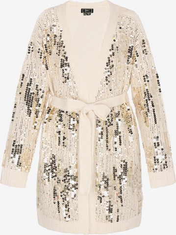 faina - Cárdigan en blanco: frente