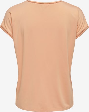 ONLY T-Shirt 'Erica' in Orange
