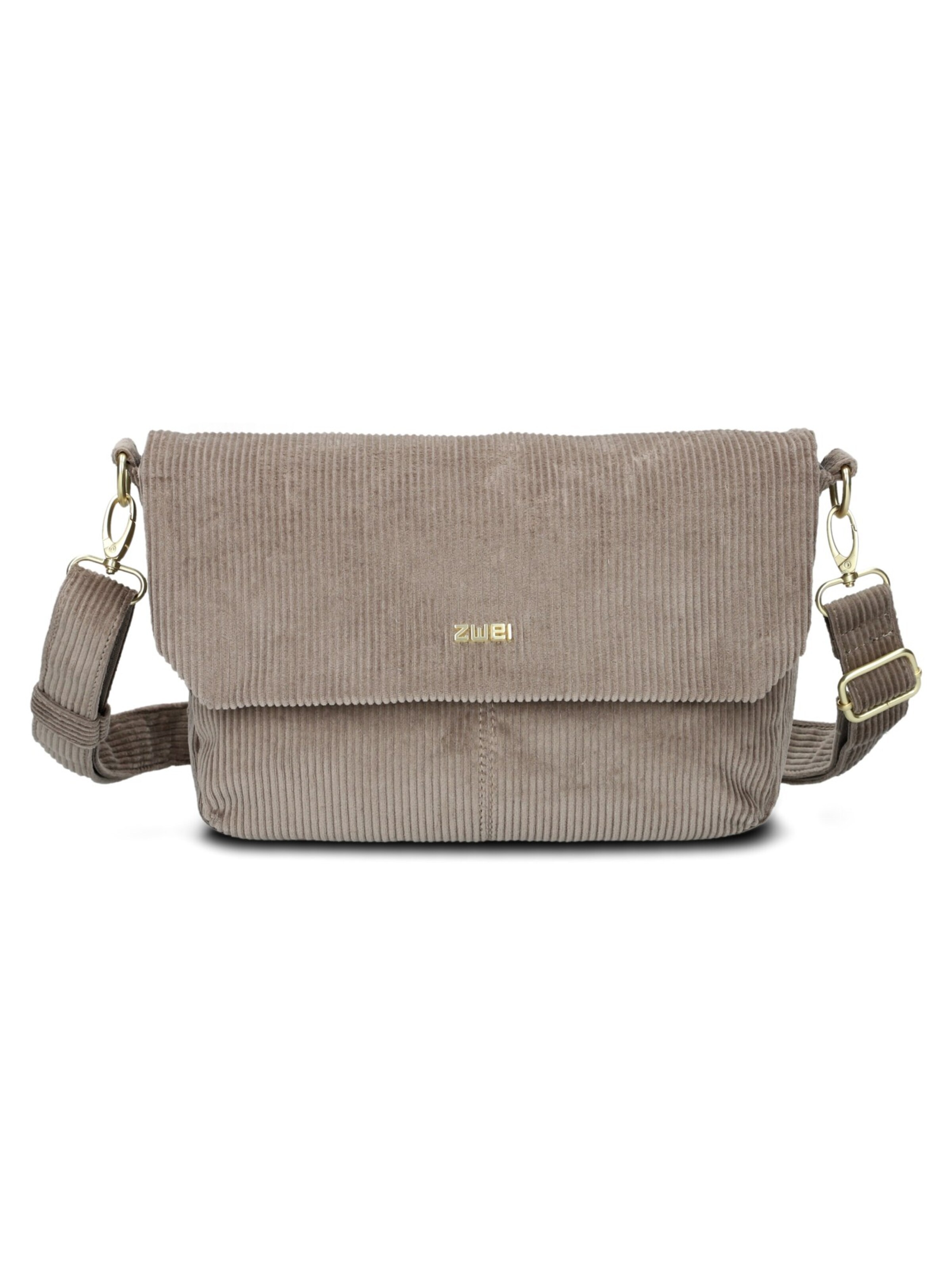 ZWEI Handtas 'MADEMOISELLE.M M60' in Beige: voorkant