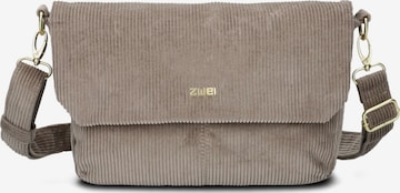 ZWEI Handtas 'MADEMOISELLE.M M60' in Beige: voorkant