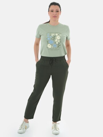 PANTONECLO Regular Trousers 'Pantoneclo Women's Trousers' in Green