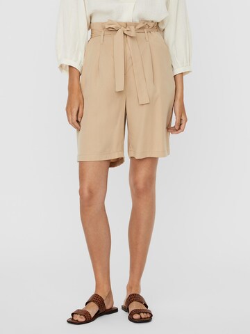 VERO MODA Loosefit Hose 'VIVIAN ANEVE' in Beige: predná strana