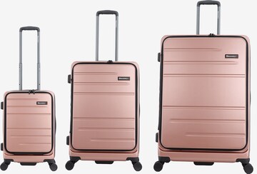 Discovery Suitcase Set 'Patrol' in Pink: front