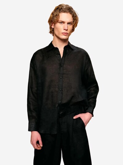 Giesto Camisa em S em preto, Vista do artigo