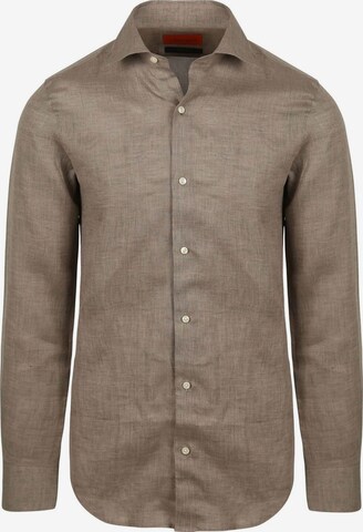 Suitable Comfort Fit Hemd in Grau: Vorderseite