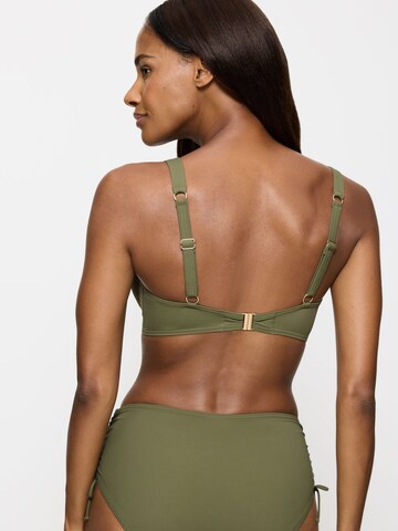 TRIUMPH Balconette Bikini Top ' Summer Twist ' in Green