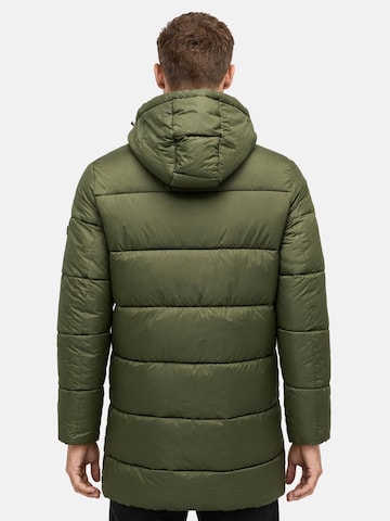 Cappotto invernale 'A826' di Tazzio in verde