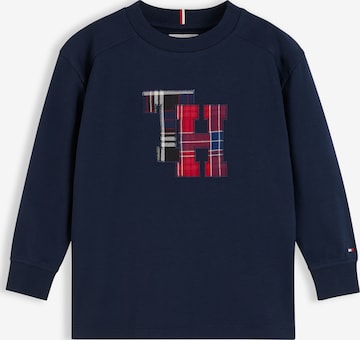 TOMMY HILFIGER T-shirt i blå: framsida