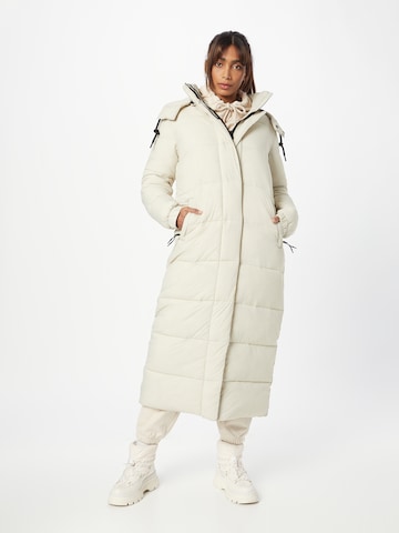 Manteau d’hiver 'Touchline' Superdry en beige : devant