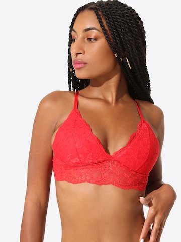 Bustino Reggiseno di Yenita in rosso: frontale