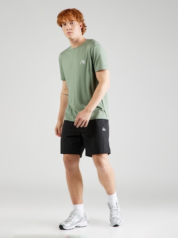 QUIKSILVERTehnička sportska majica 'LAP TIME' - zelena boja