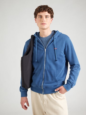 LEVI'S ® Regular fit Sweatjacka i blå: framsida