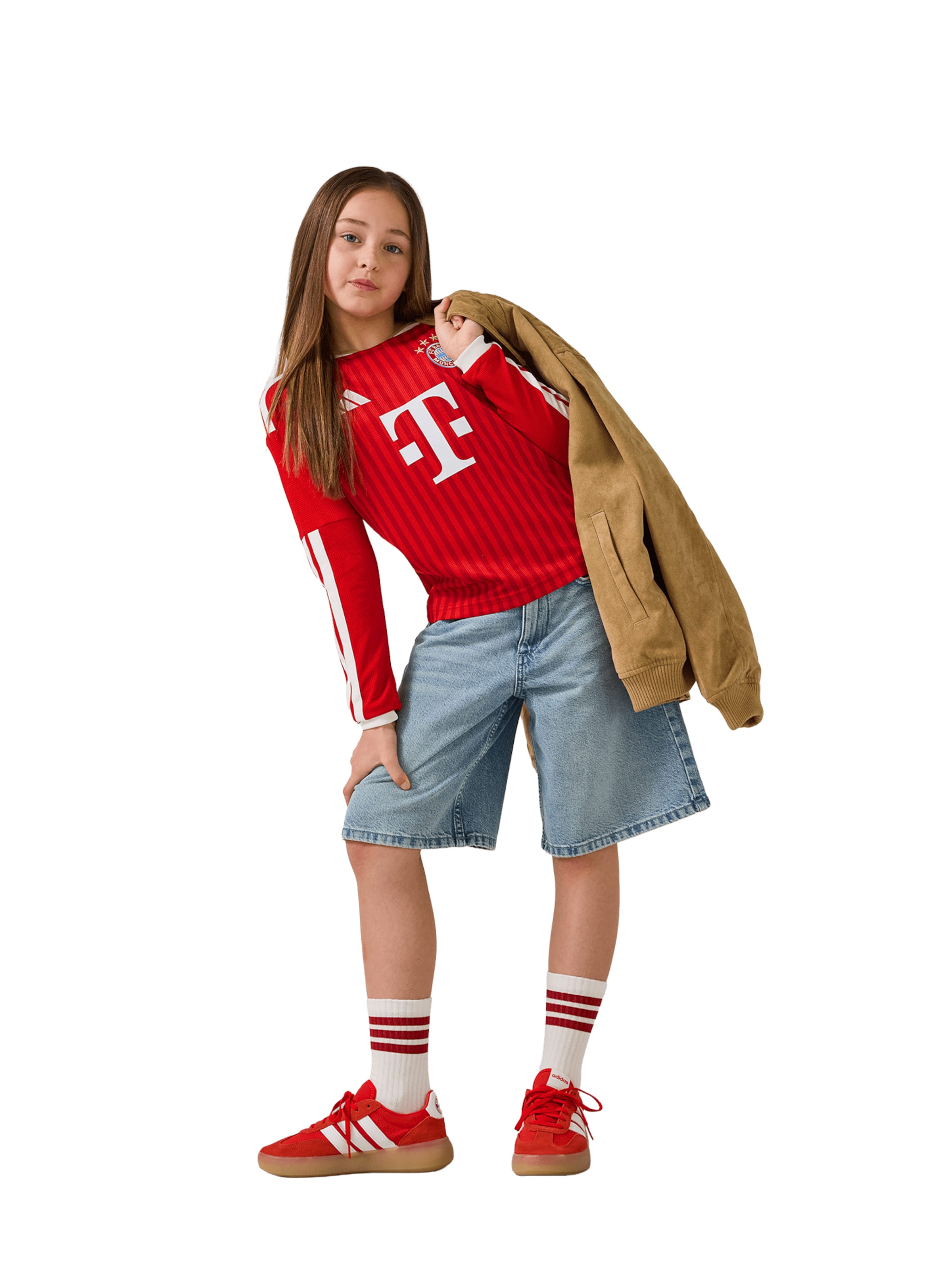 Tricou funcțional 'FC Bayern München Home 26/27' de la ADIDAS PERFORMANCE pe roșu