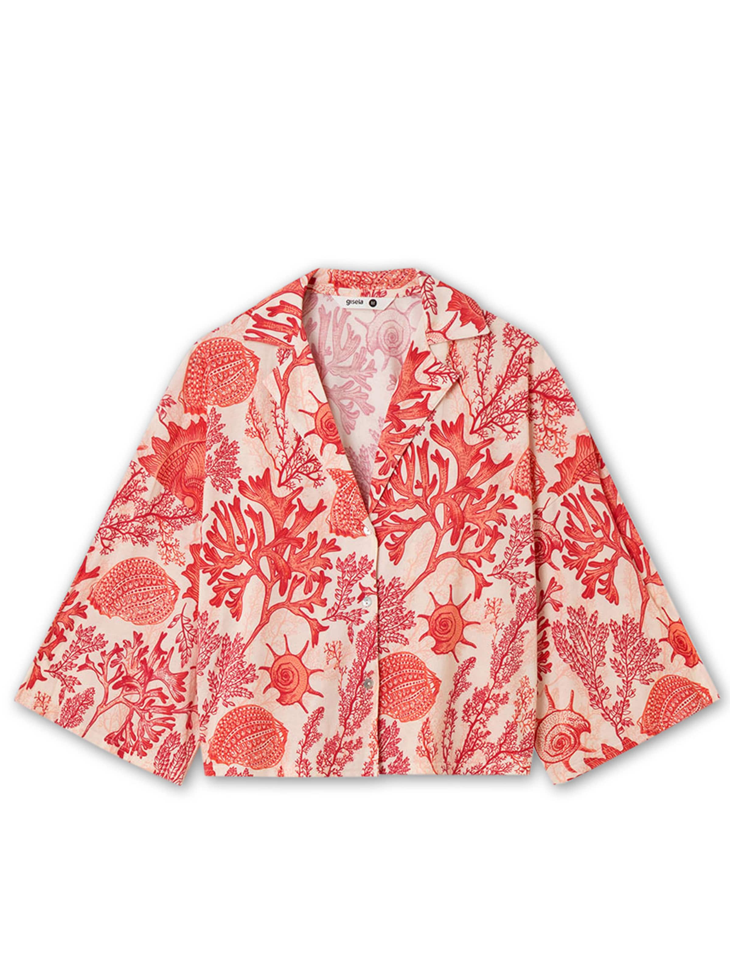 Gisela Pyjama in Rood: voorkant