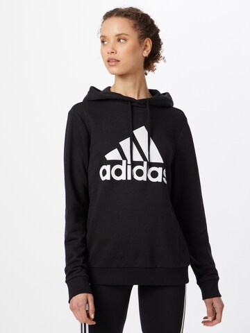 ADIDAS SPORTSWEAR Athletic Sweatshirt in Black: front