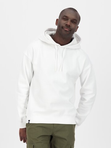 Alife and Kickin - Sudadera 'Bela' en blanco: frente